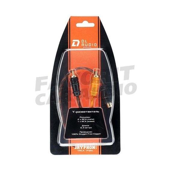 Y-коннектор DL Audio Gryphon Lite YRCA 1F2M (AMP)