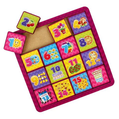 Пятнашки "Учим счёт" (Woodland)