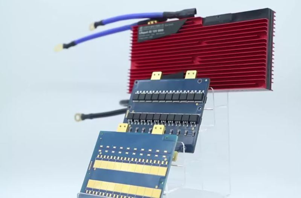 Плата контроля BMS Li-ion 24S 84V 80A