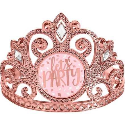 Тиара LET'S PARTY розовое золото