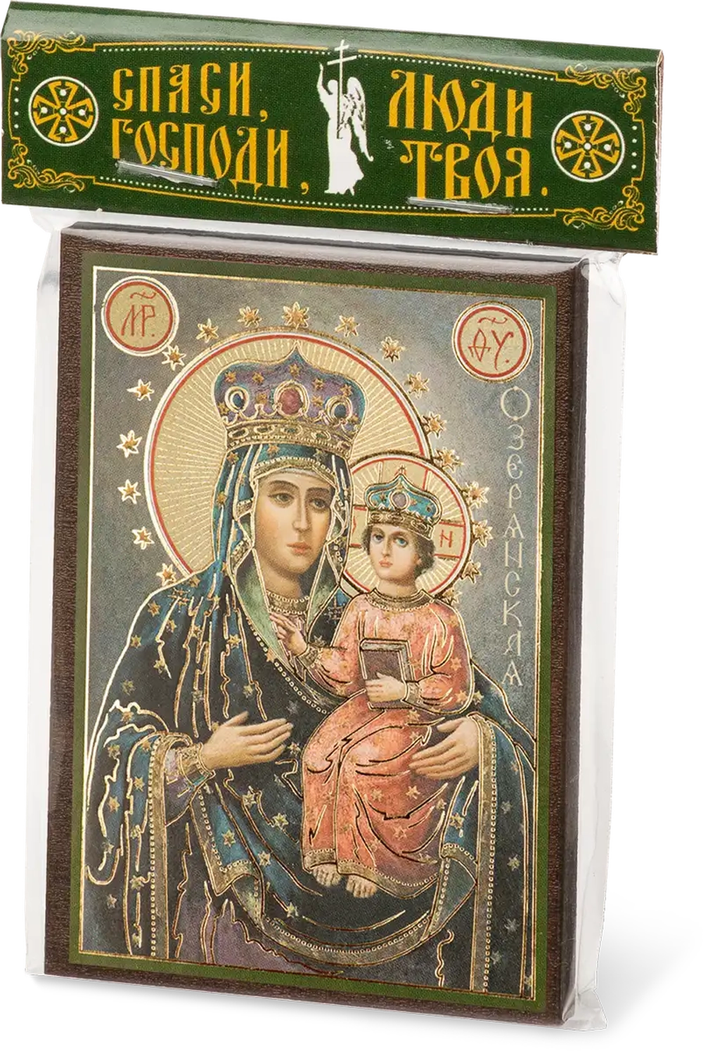 Икона БМ "Озерянская" 6х9 на МДФ-6