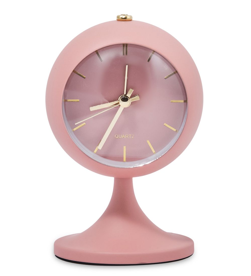 GAEM Art CL-72/3 Будильник «Шар» розовый