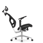 Кресло EXPERT 2 STAR ERGO HSTM 01 NEW, 3D пояснич валик, подлокот 6D(360), подголовн 5D, цвет черн,)