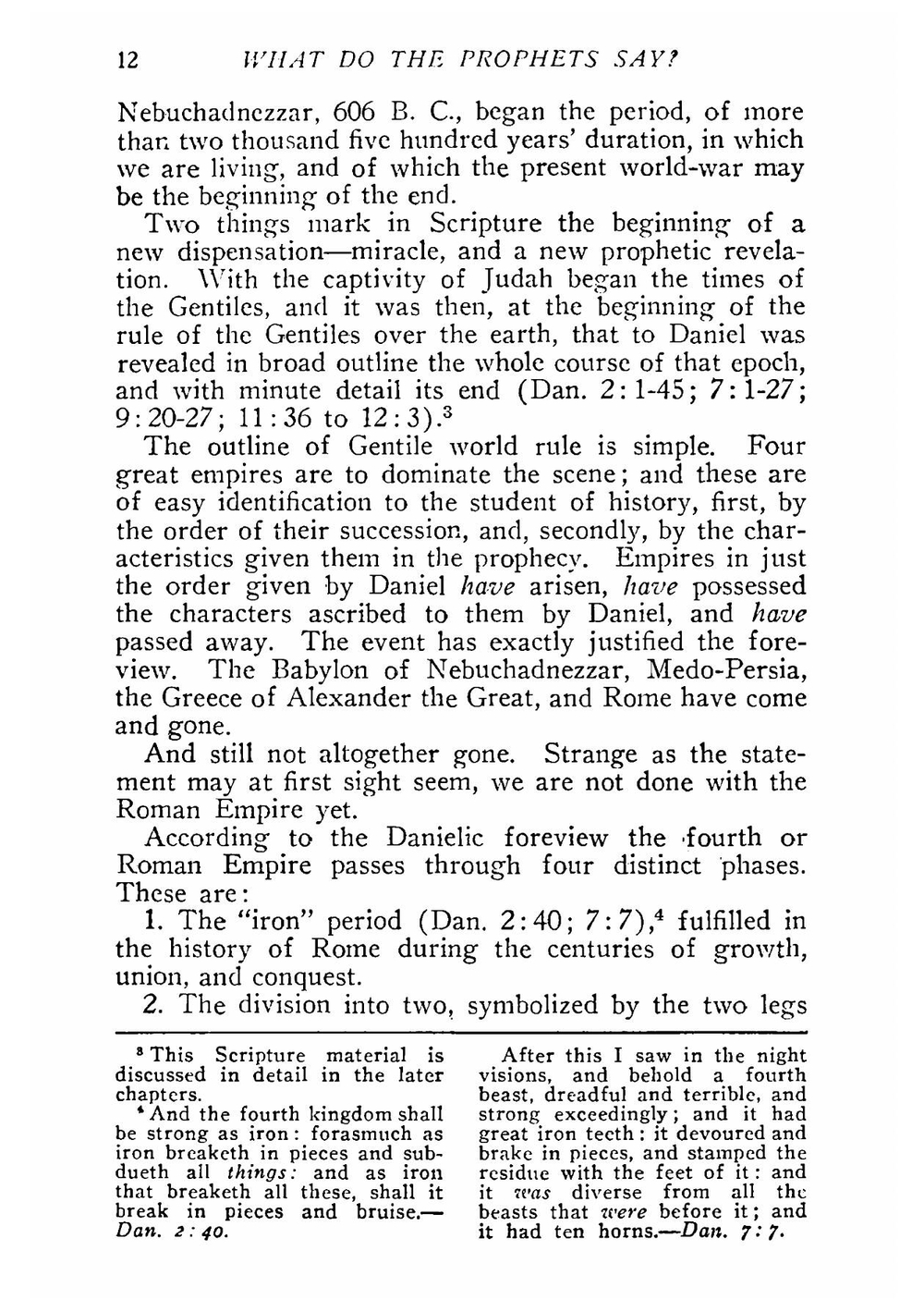 What do the prophets say? | Cyrus Ingerson Scofield