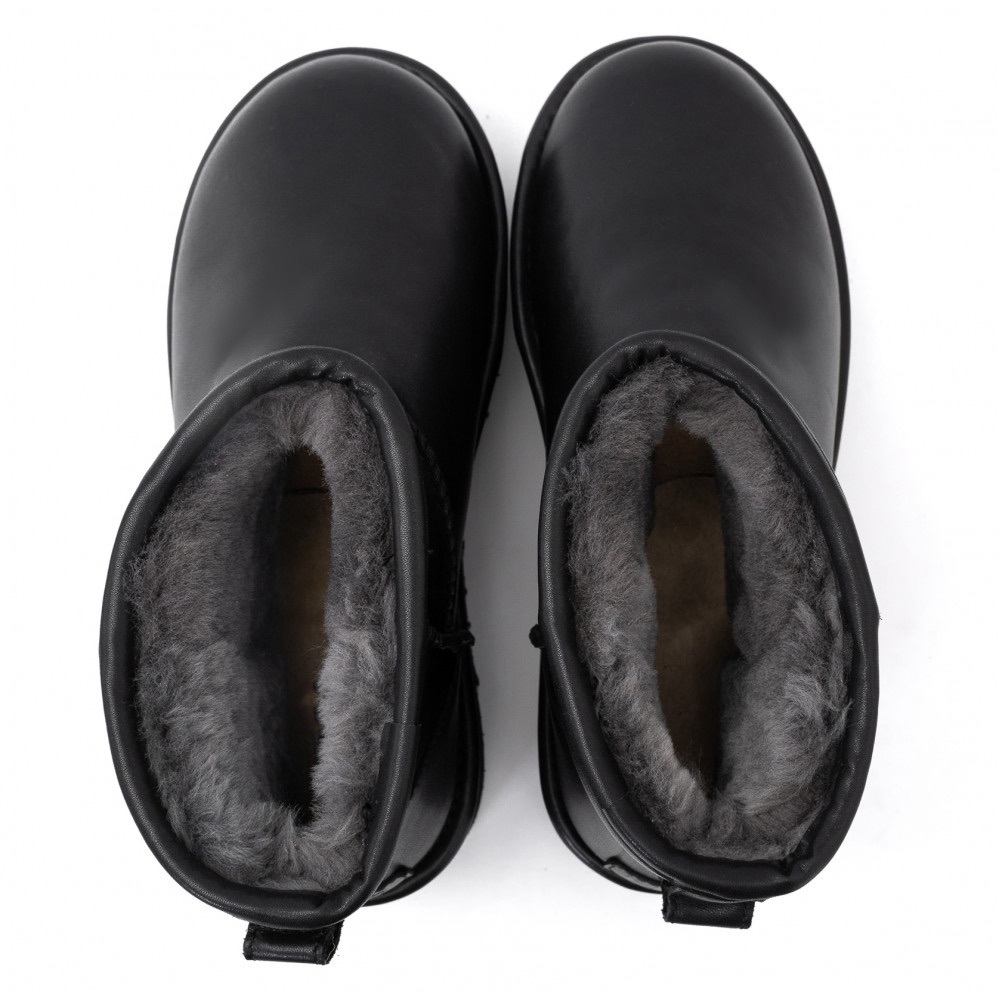 Ugg Classic Mini Platform Leather Black