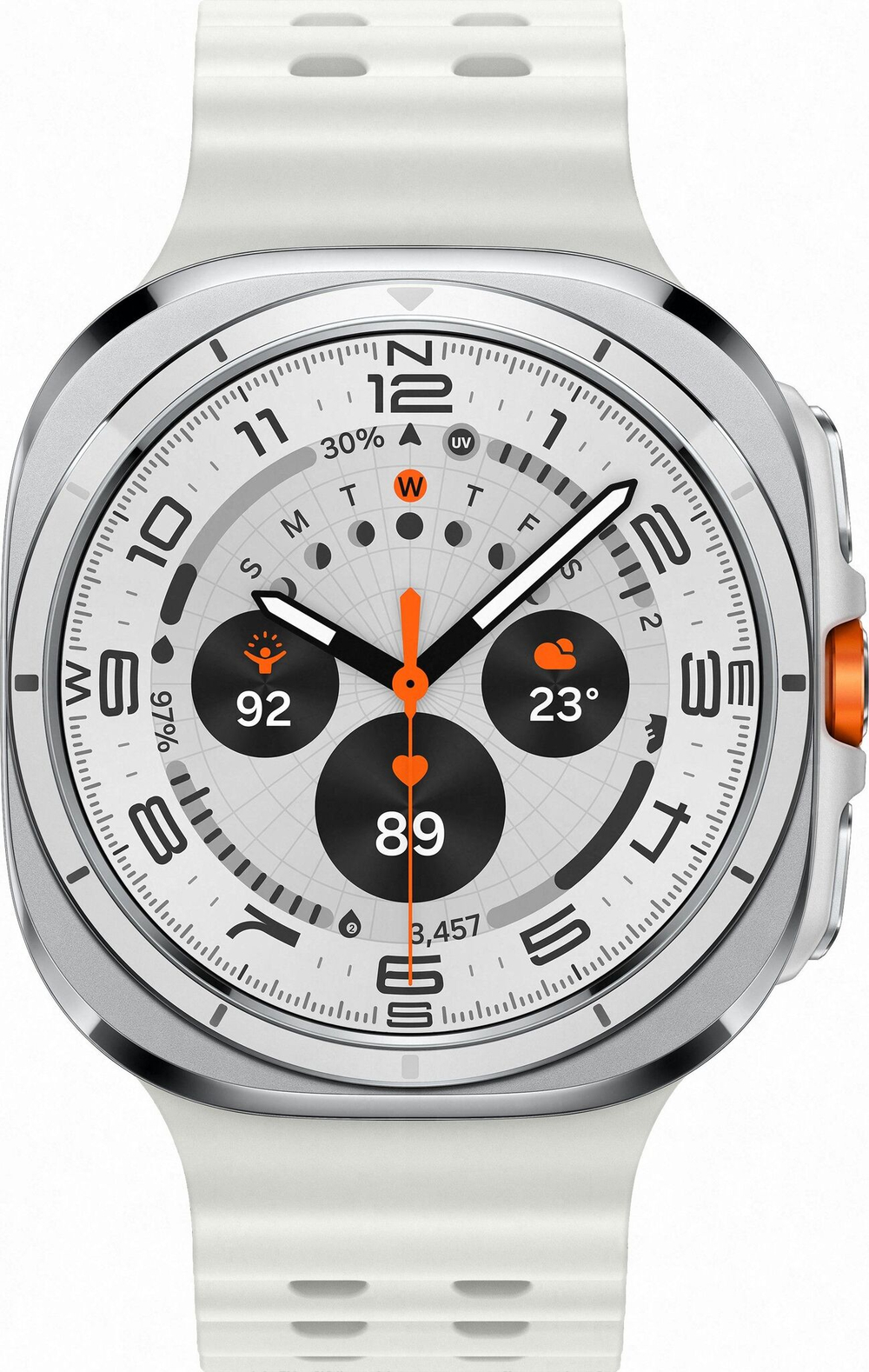 Умные часы Samsung Galaxy Watch Ultra LTE 47мм, белый титан