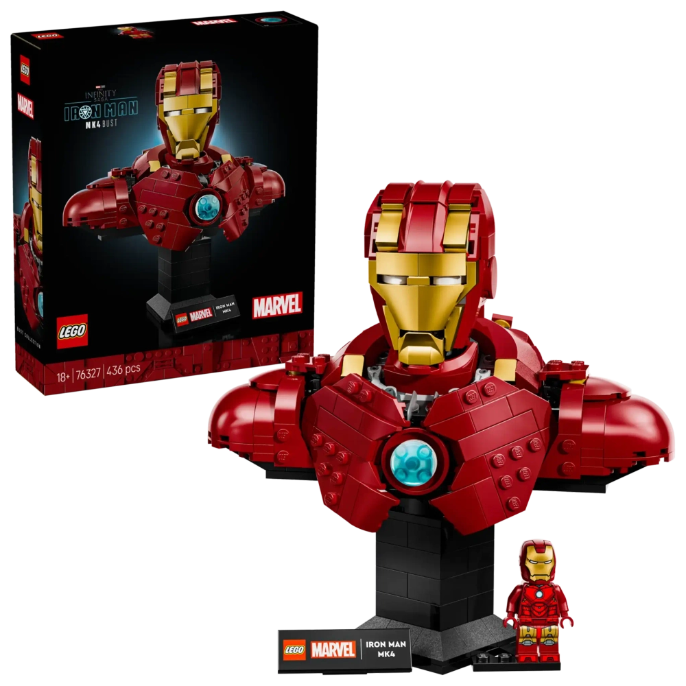 Конструктор LEGO Marvel 76327 Бюст Железного человека MK4