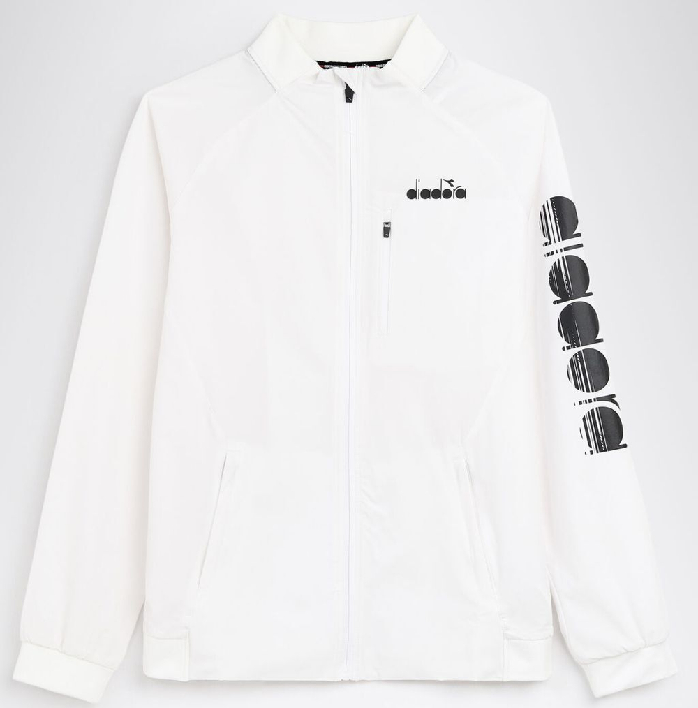Мужская теннисная кофта Diadora FZ Jacket M - белый