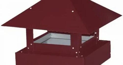 Зонт на трубу 40*52 см вишня 3005