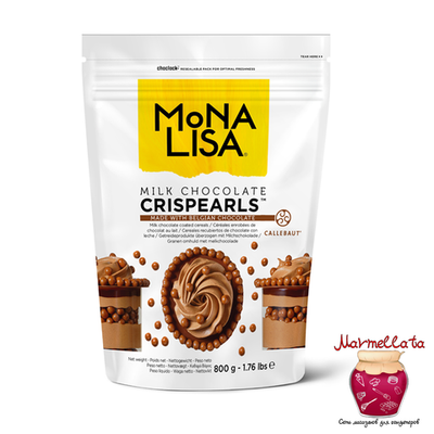 Барри злаки, покрытые молочным шоколадом "Mona Lisa", 800 гр.