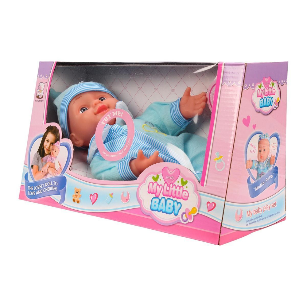 Пупс с аксесс., коробка 832B1