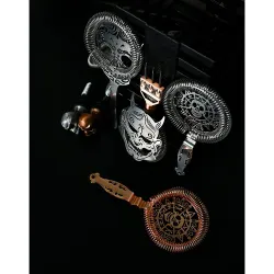 Стрейнер барный нерж. 22,3 см d 9,5 см Череп Skull B'Guys P.L.- Barbossa
