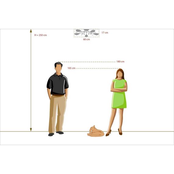 Потолочная люстра MW-Light Нежность 356015105