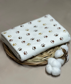 Пелёнка Разноцветные следы 85*130 RinaAmari