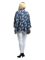 Блузка рубашка расклешенная