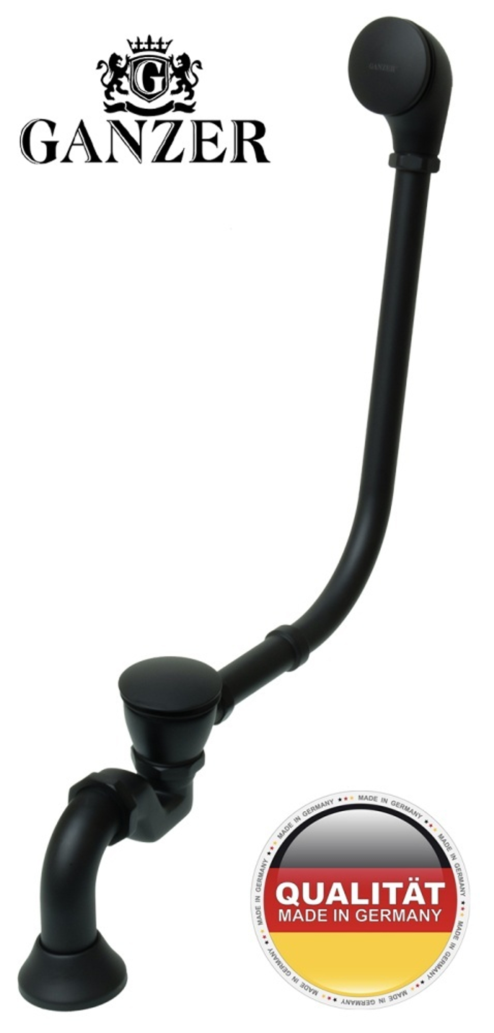 Обвязка для отдельностоящей ванны (ЧЕРНЫЙ) Ganzer  (10/1шт)