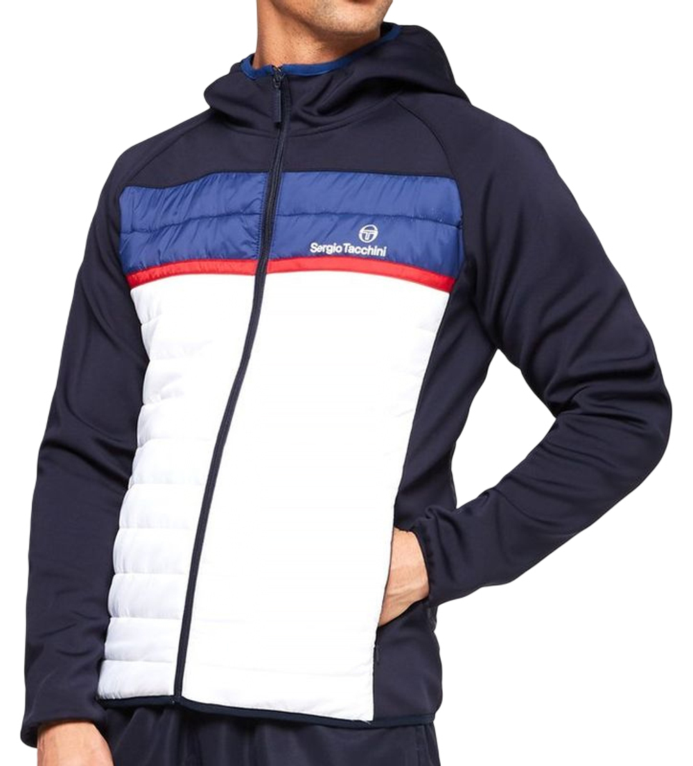 Мужская кофта теннисная Sergio Tacchini Nam Jacket - navy/blue
