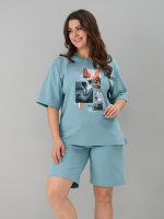 Шорты Нф-101Х/бирюзовый