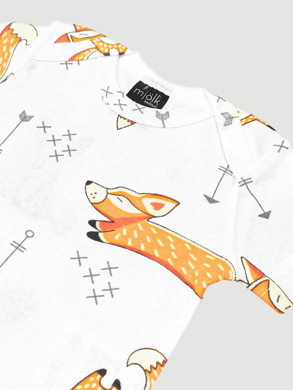 Боди Mjölk Лисички