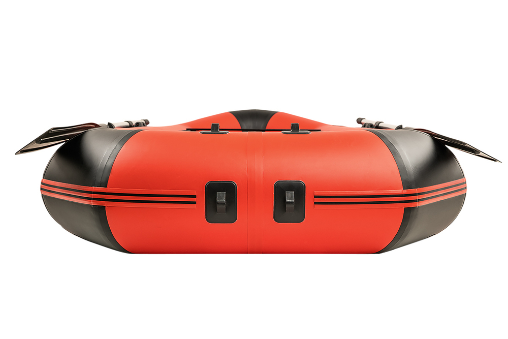 Броня-260 M красный-черный (лодка ПВХ с усилением)