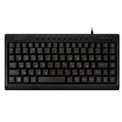 CBR KB 175 Black USB, Клавиатура проводная, мини