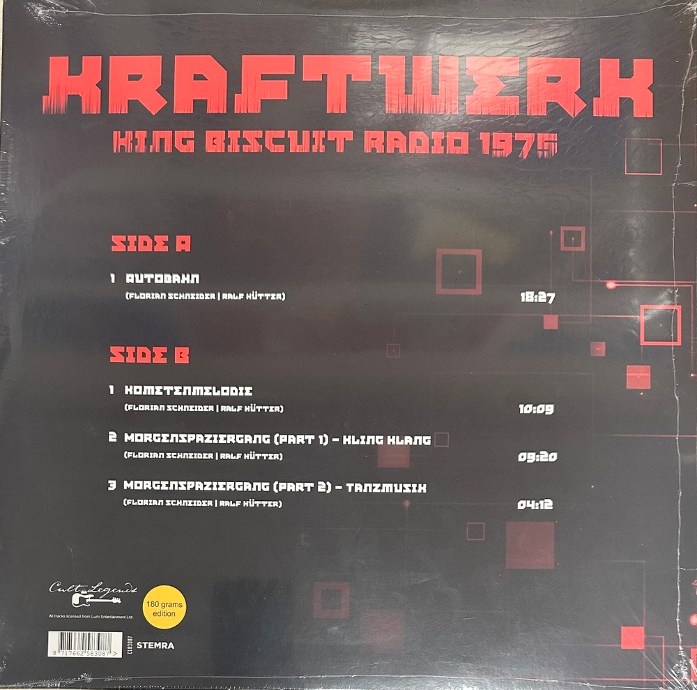 Kraftwerk - King Biscuit Radio 1975 (Нидерланды 2020г.)