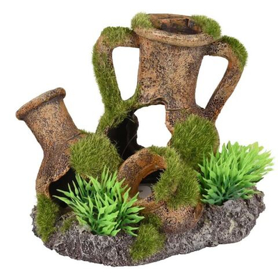 Грот "Кувшины" 12 см Д х 9 см Ш х 10 см В, полирезин, Flamingo