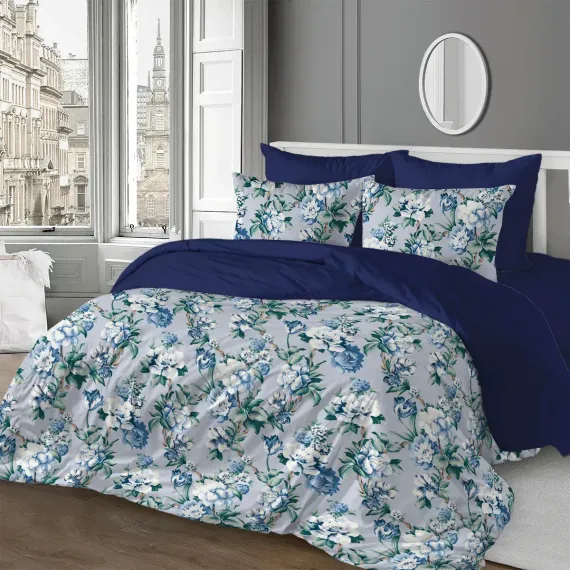Комплект постельного белья SORRENTO DELUXE евро 4 наволочки Корлана