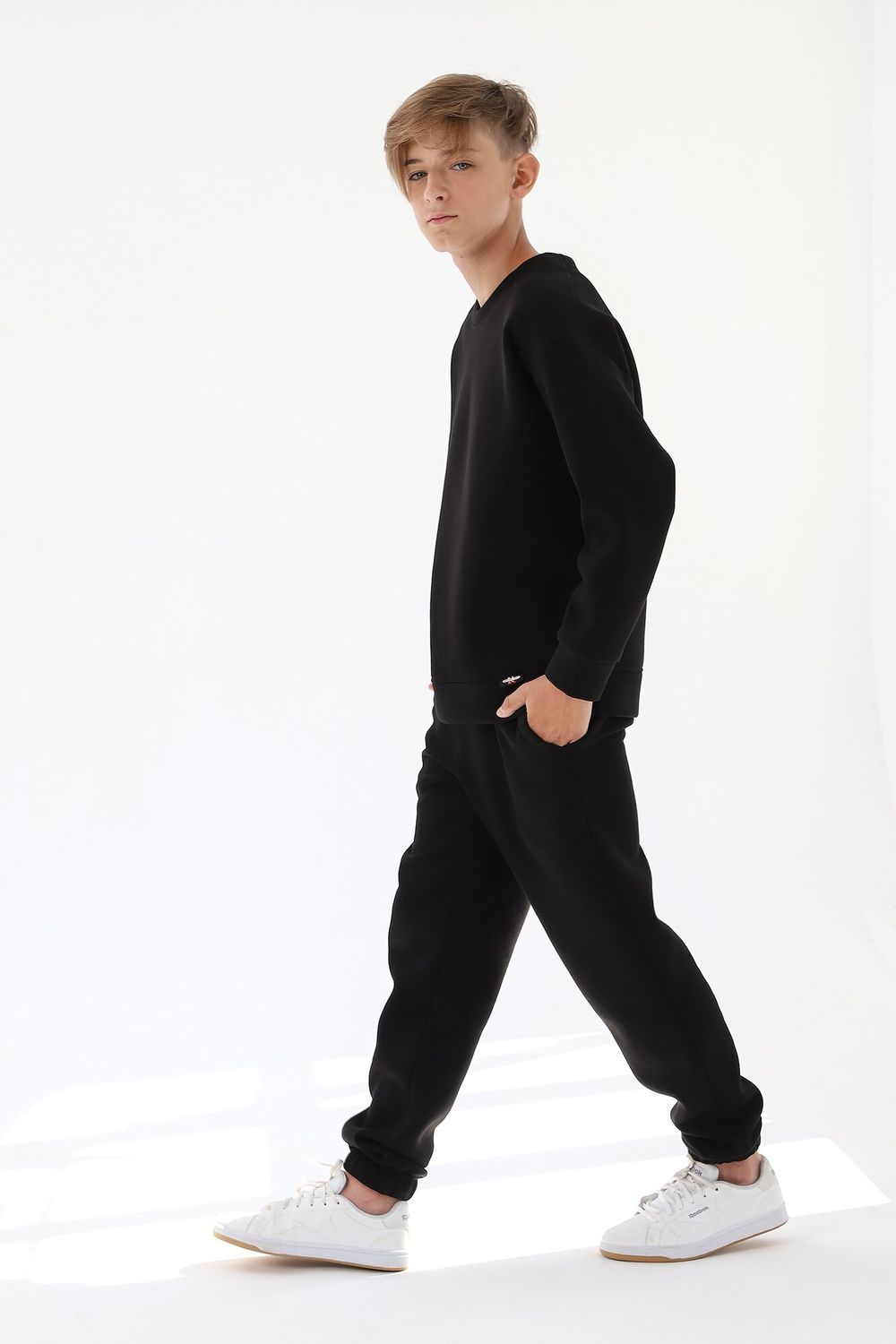 Костюм для мальчика Сибирь-2 Виотекс ЧЁРНЫЙ