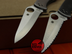 Нож Spyderco Endura® 4 Stainless - стальная рукоять, спуски сред