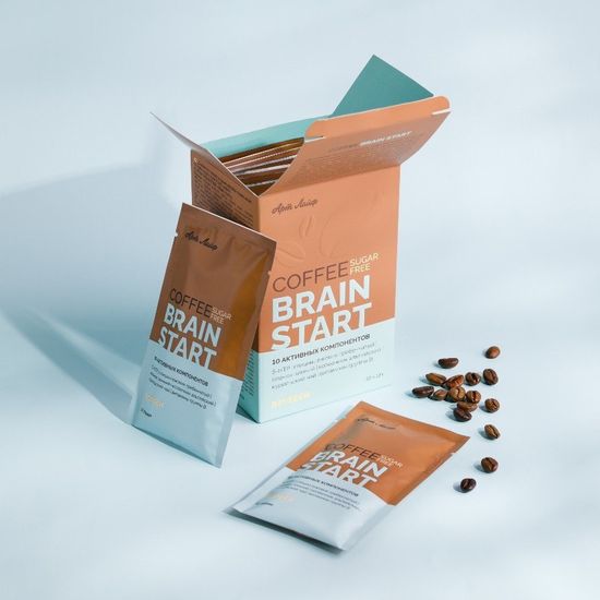 Кофе без сахара "Брэйн старт" (BRAIN START)
