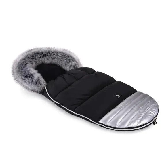Зимний конверт CottonMoose Moose Footmuff Shine Silver