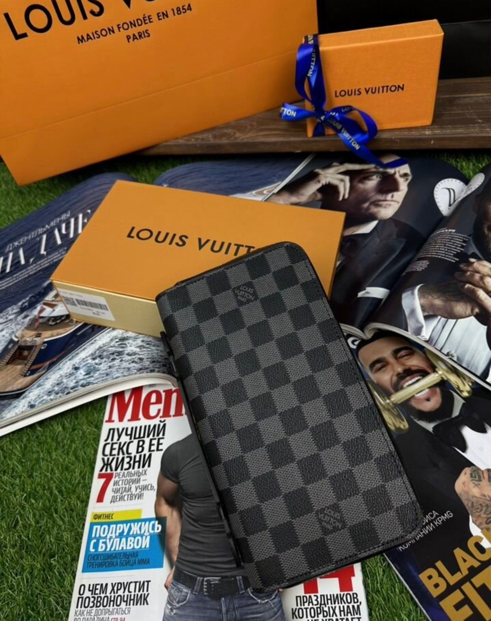 Кошелек Louis Vuitton Zippy XL премиум