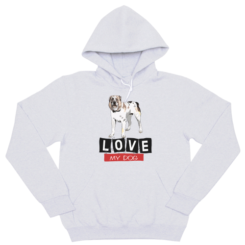 Толстовка "Люблю моего Алабая"