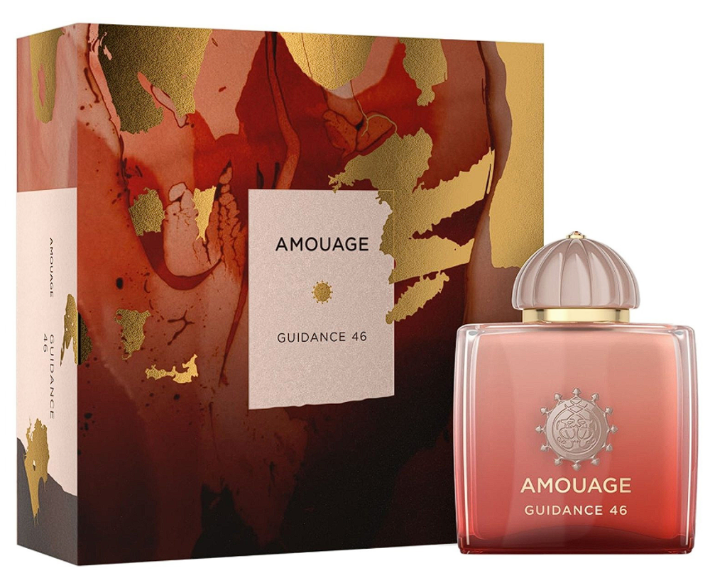 Amouage Guidance 46 100 ml (Коробка парфюма без слюды, парфюм новый, распаковка для фото)