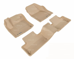 Коврики салона Sotra 3D Lux для Land Rover Range Rover Evoque 2014- черные. Артикул ST 74-00587