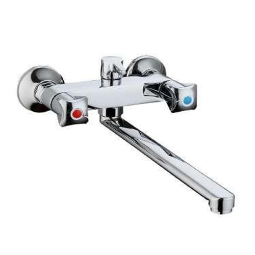 Смеситель для ванны и раковины 1/2 кер Казань КС 73006254 мет мах ЕВРО