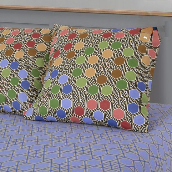 Полуторный комплект постельного белья Коломбино бязь Премиум наволочки 70x70 см