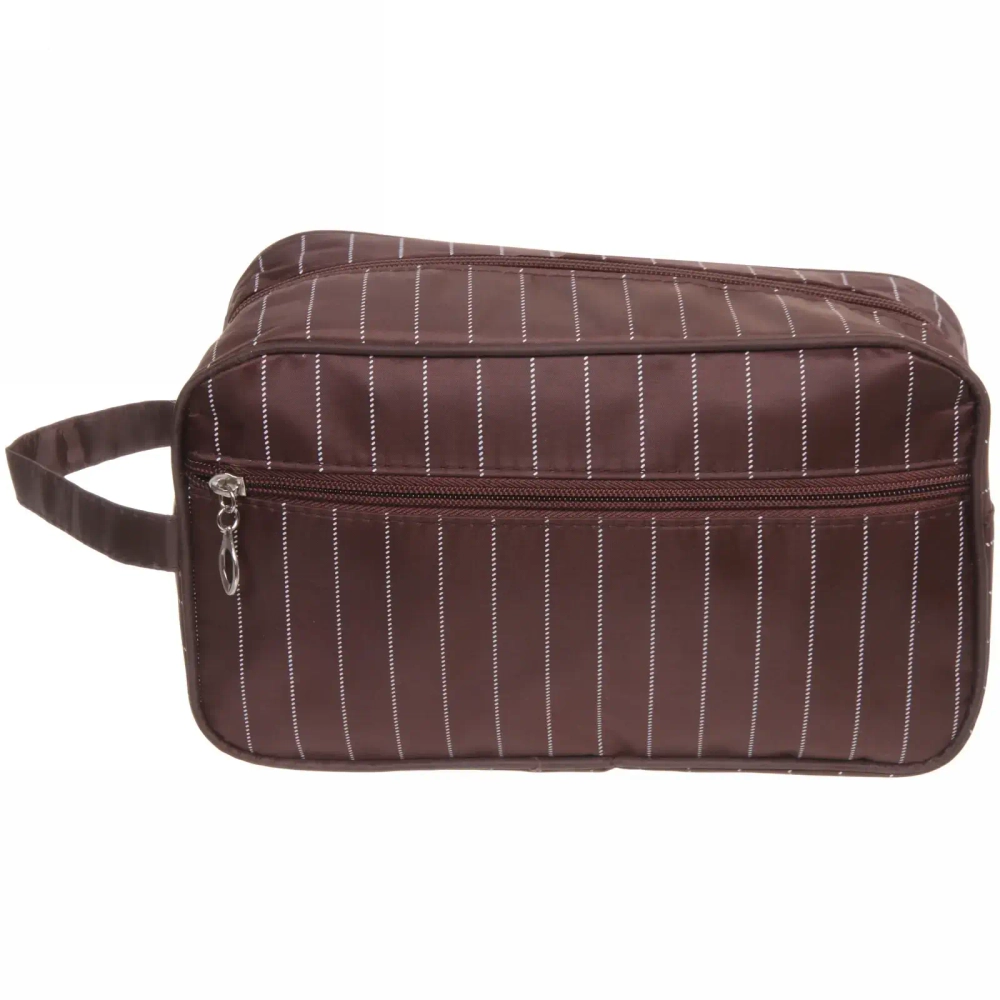 Косметичка «Classic style», цвет коричневый, 25*15*9см