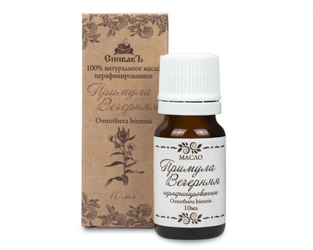 Масло Примулы Вечерней нерафинированное, 10 мл (3,28 б)