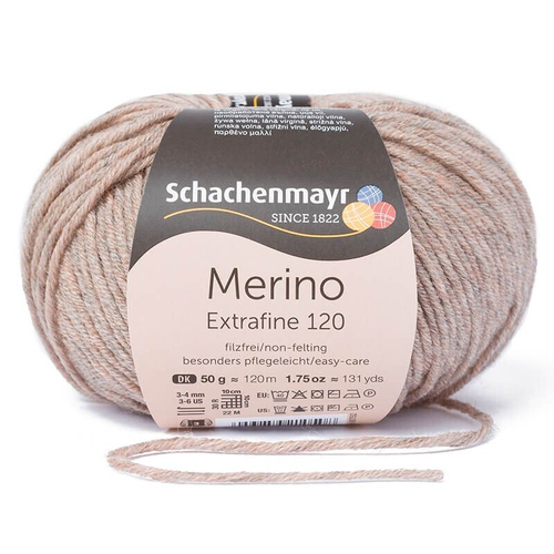 Пряжа Schachenmayr Merino Extrafine 120 (00104)
