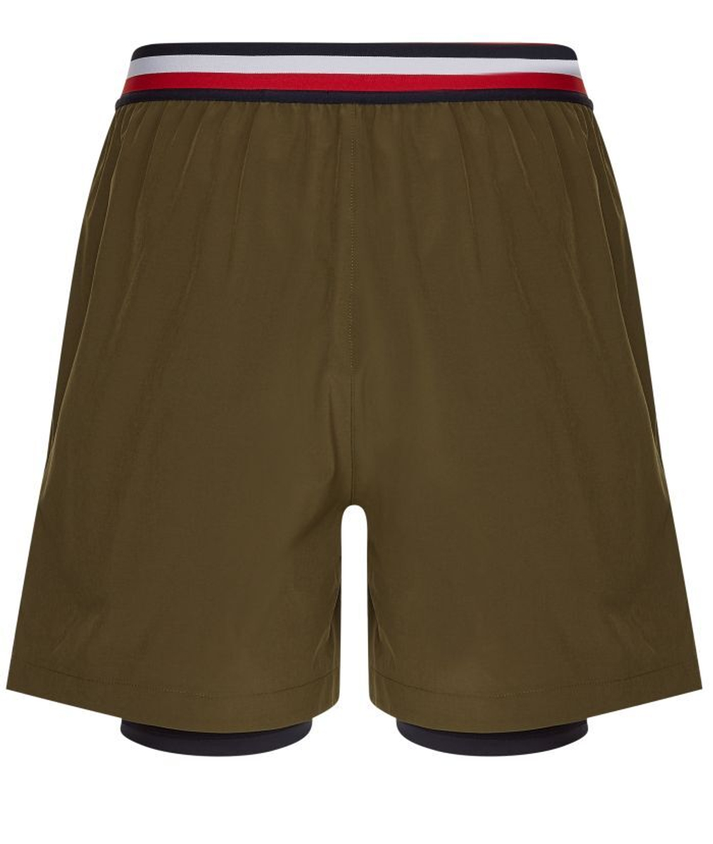 Мужские теннисные шорты Tommy Hilfiger Essentials Training 2in1 Short - army green