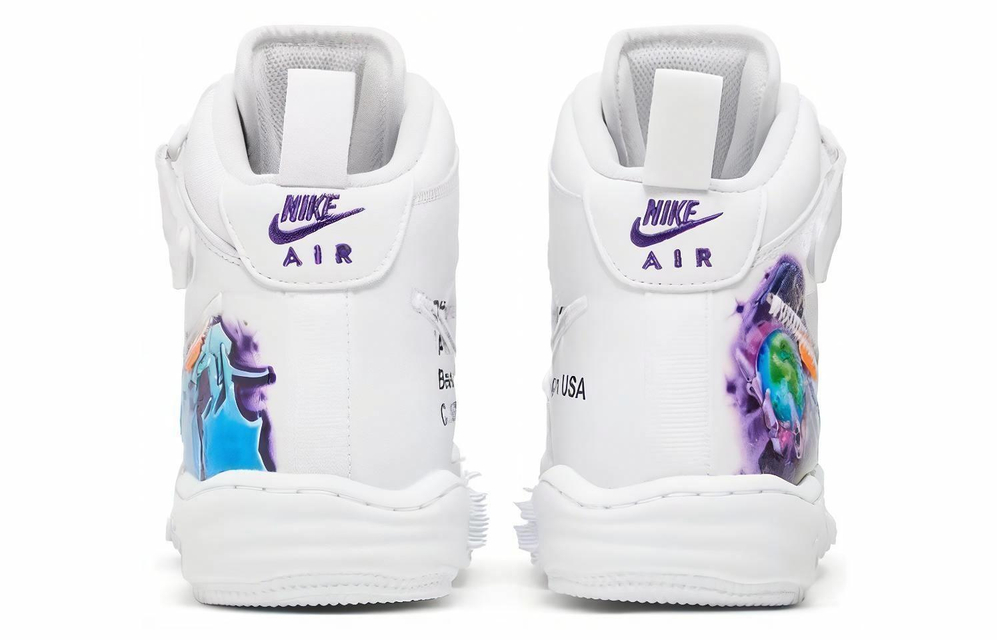 Кроссовки Off-White X Nike Air Force 1 "Graffiti"