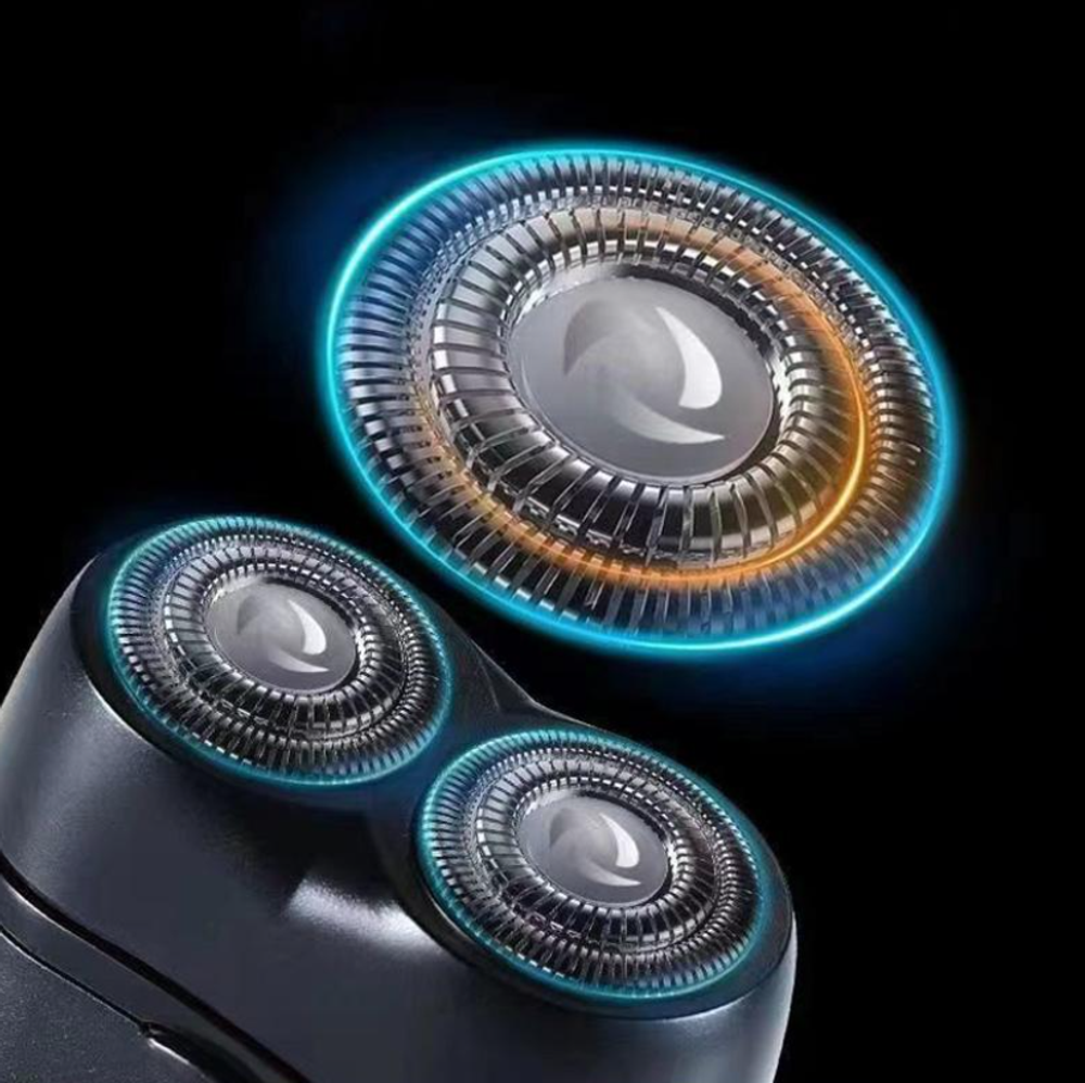 Электробритва с 3D плавающей головкой, черный