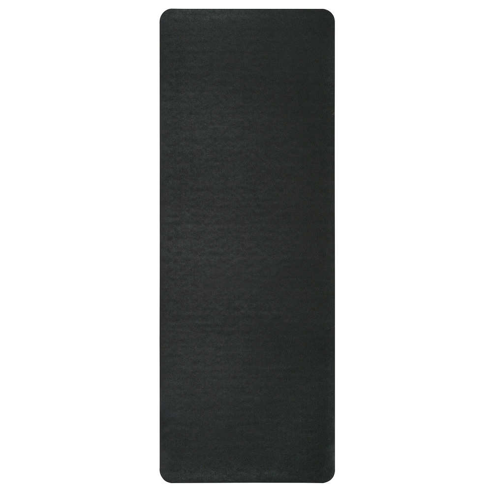 Каучуковый коврик для йоги Lotus Black 185*68*0,5 см нескользящий