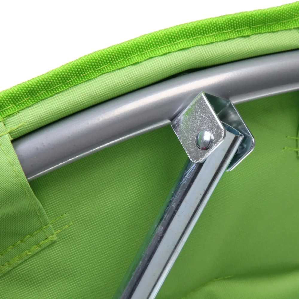 Кресло складное 75*60*75 см «Луна», салатовый ДоброСад