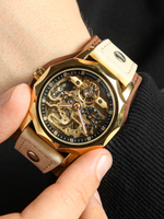 Часы скелетоны женские механические Dandy 2.0 YOURTIME