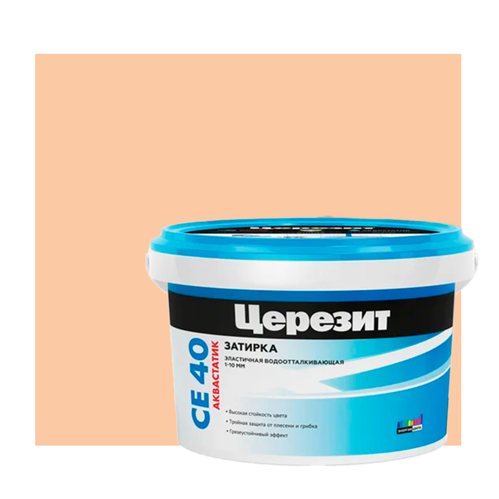 CE 40/2 Затирка эл. водоот.(персик)