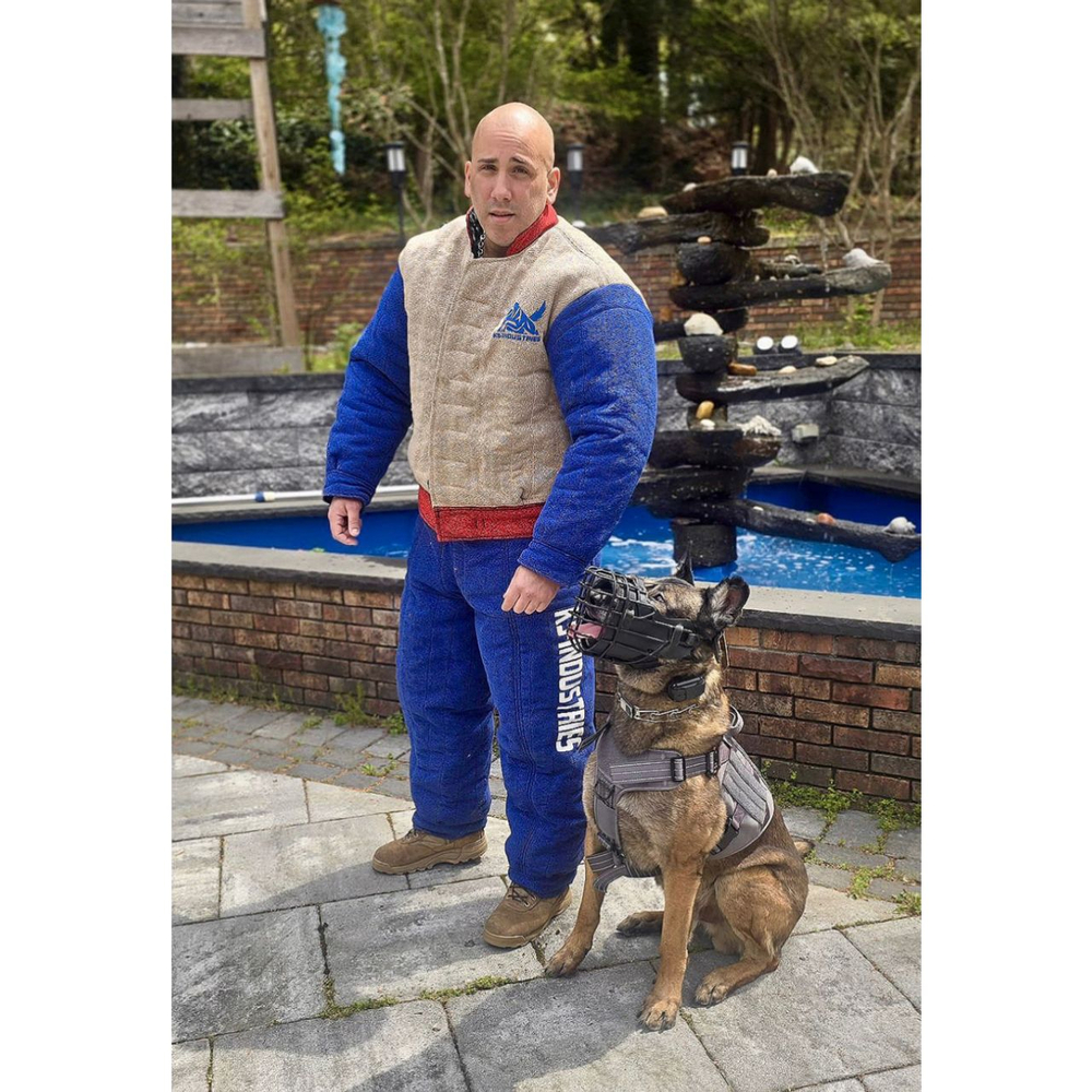 Намордник ударный металлический обливной K9 INDUSTRIES
