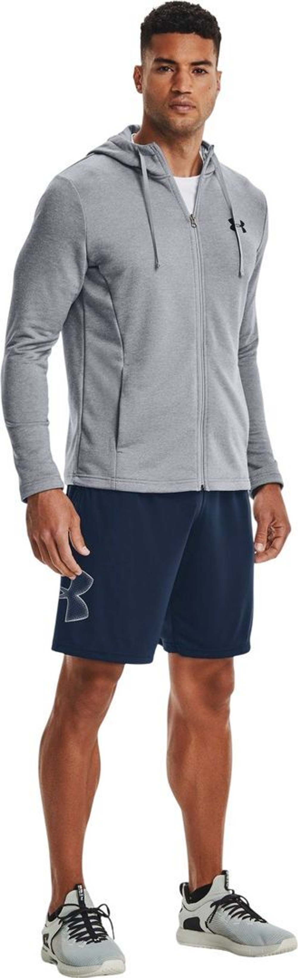 Шорты Under Armour UA TECH GRAPHIC SHORT Academy / / Steel син